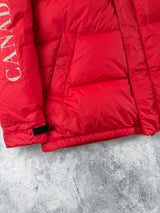 Canada goose red approach jacket