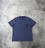 Prada blue nylon pocket tee