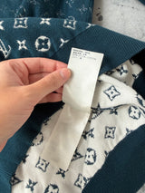 Louis Vuitton blue monogram degrade jumper