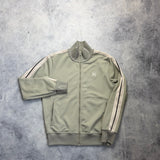 Palm angels soft khaki track jacket