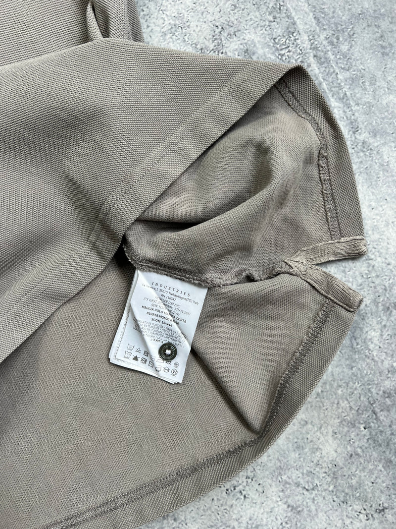 Moncler grey polo shirt
