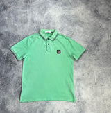 Stone island 2015 light green polo shirt