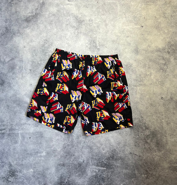 Palm angels 3D logo swim shorts