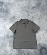 Moncler grey polo shirt