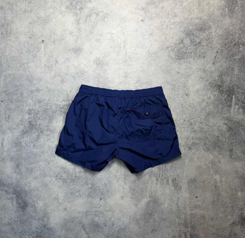 Moncler blue swim shorts