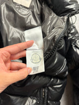 Moncler black maya giubbotto jacket