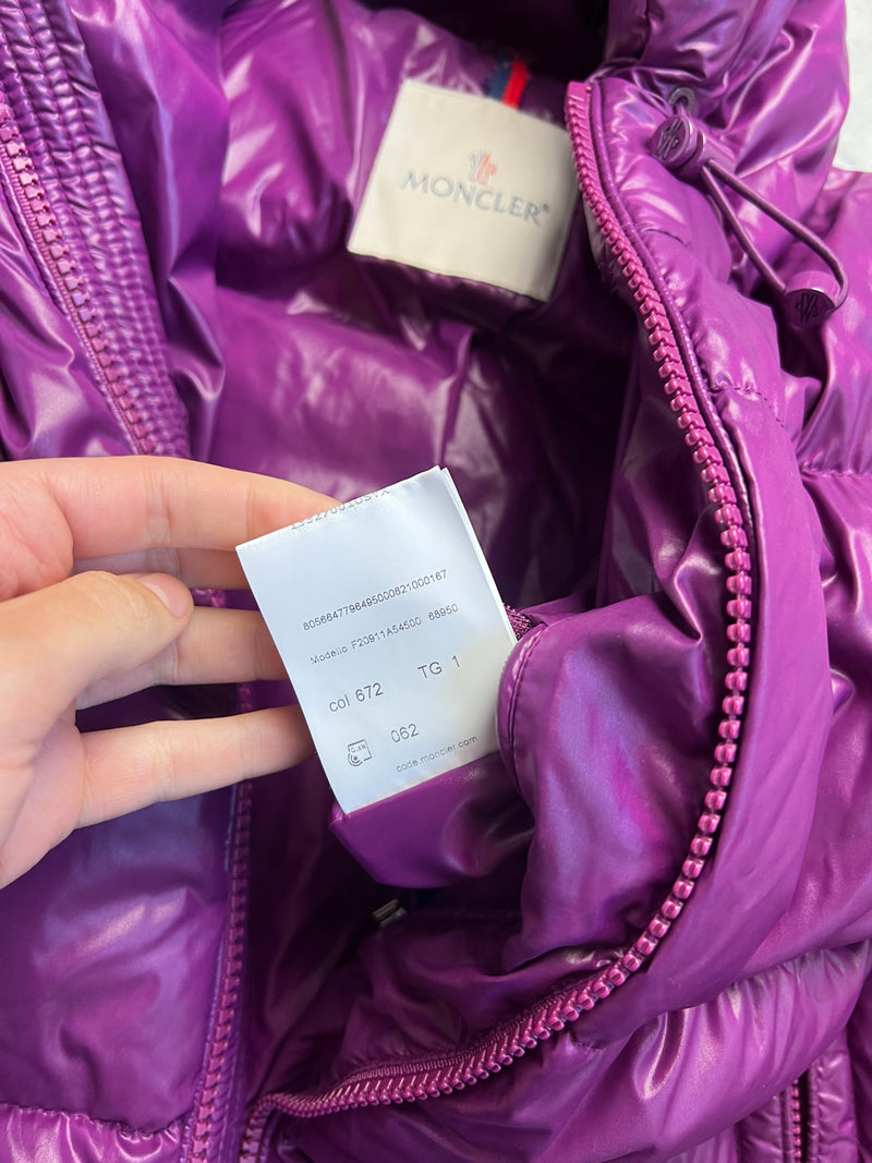 Moncler ecrins purple jacket