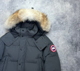 Canada goose grey graphite Wyndham parka
