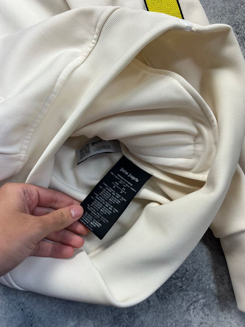 Palm angels x missoni cream track jacket