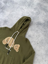 Palm angels khaki kill the bear hoodie