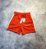 Palm angels orange track shorts