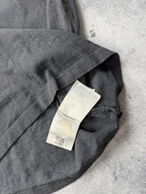 Moncler grey charcoal polo shirt