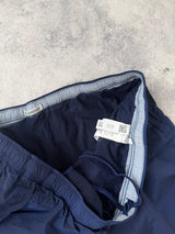 CP company navy blue swim shorts