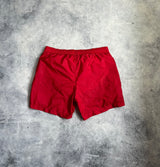 Moncler red swim shorts