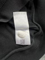 Moncler black maglia cardigan zip up