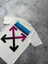 Off-white gradient white tee