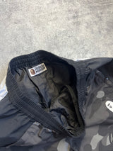 Bape black camo shell shorts