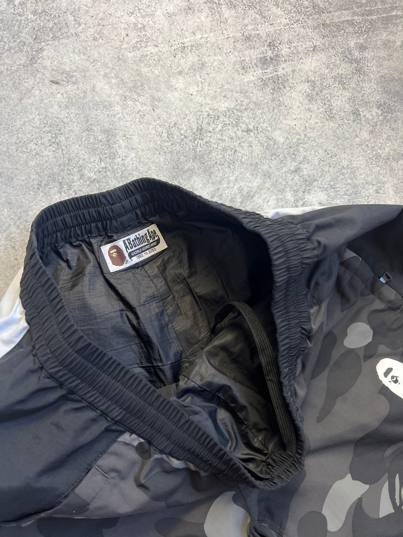 Bape black camo shell shorts
