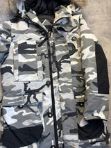 Canada goose grey camo Macculloch black label parka