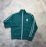 Yelir Green logo track jacket