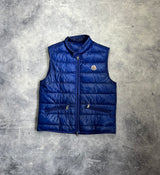 Moncler blue GUI gilet