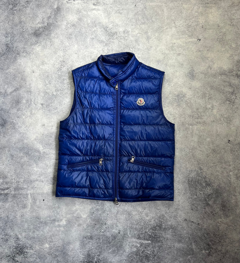 Moncler blue GUI gilet