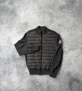 Canada goose iron grey Hybridge knit jacket