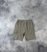 CP company grey cotton shorts