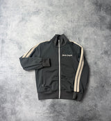 Palm angels charcoal grey track jacket