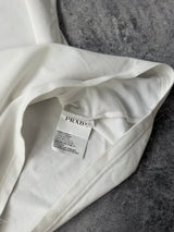 Prada white polo shirt