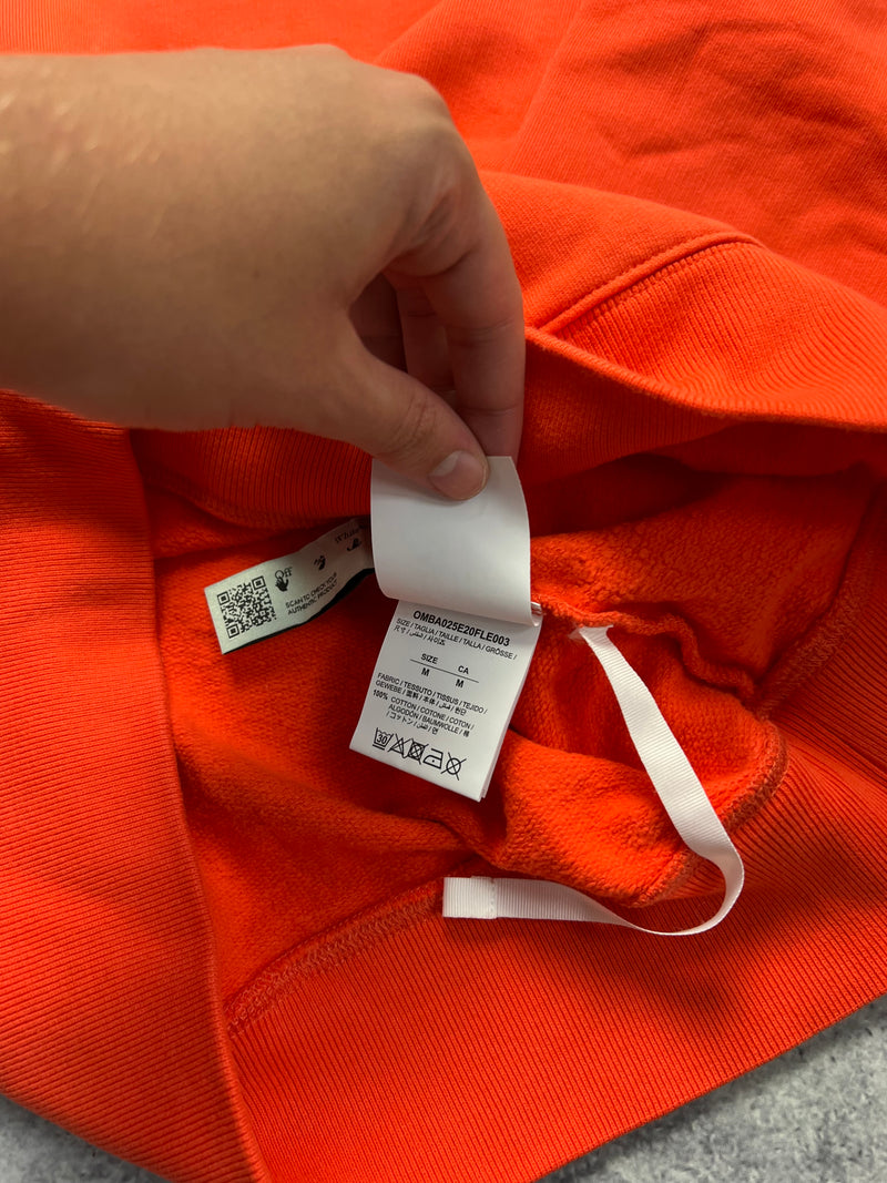 Off-white stencil orange jumper