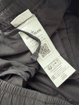 Stone island tela black cargo trousers
