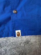Bape giant ape head track jacket blue FW22