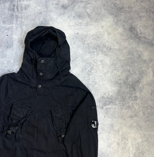 CP company black popover smock