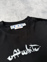 Off-white paint arrow black tee