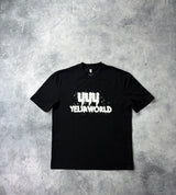 Yelir world black graphic tee