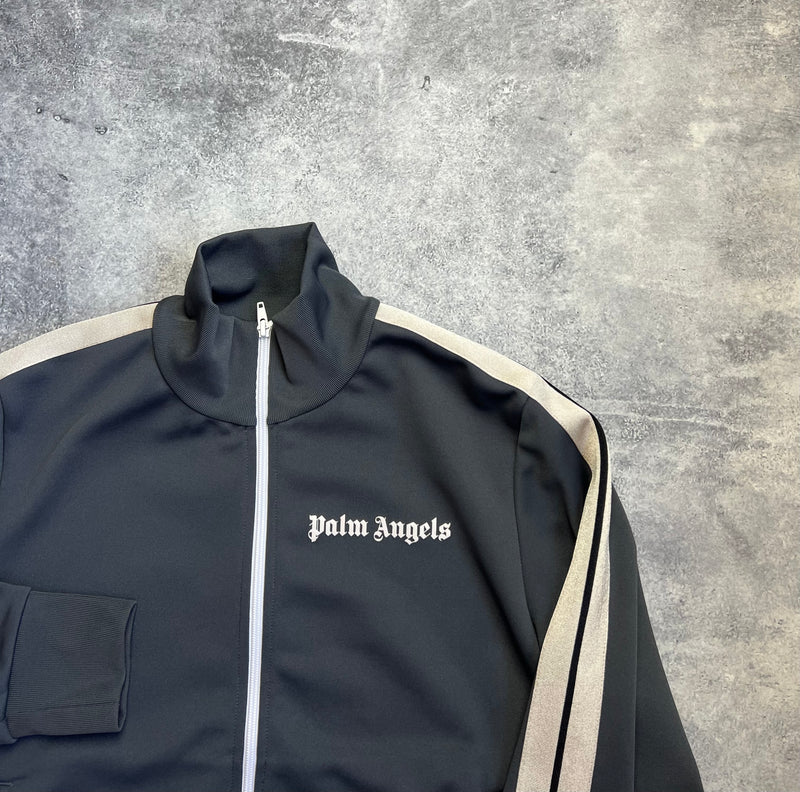 Palm angels grey track jacket
