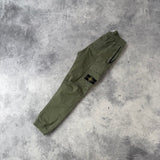 Stone island AW21 khaki green cargo trousers