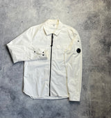 CP company white overshirt