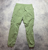 Stone island sage green cuffed cargo trousers