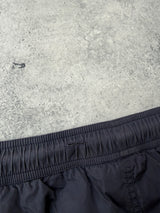 Moncler navy large logo swim shorts