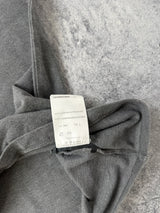 Moncler dark grey polo shirt