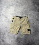 Stone island SS24 beige cargo shorts