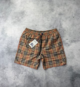 Burberry house check swim shorts