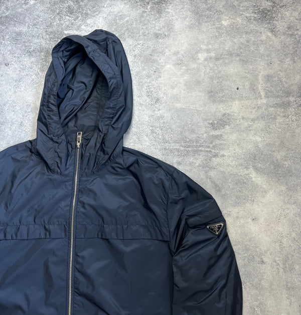 Prada navy nylon jacket
