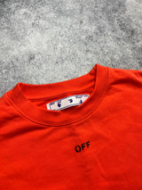 Off-white stencil orange jumper
