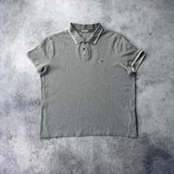 Moncler grey polo shirt