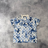 Louis Vuitton watercolor monogram polo shirt