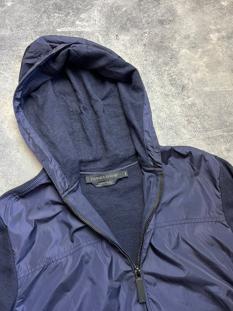Canada goose black label navy Windbridge hoodie