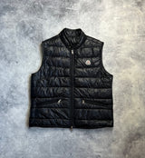 Moncler black GUI gilet
